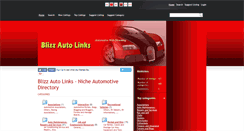 Desktop Screenshot of blizzautolinks.com